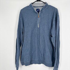 Johnnie-O 1/4 zip‎ Sully pullover blue Size XL